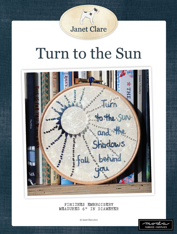 Janet Clare Turn To The Sun Pattern Cover